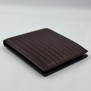Manifiquo Chocolate Leather Bifold Pati Wallet for Men