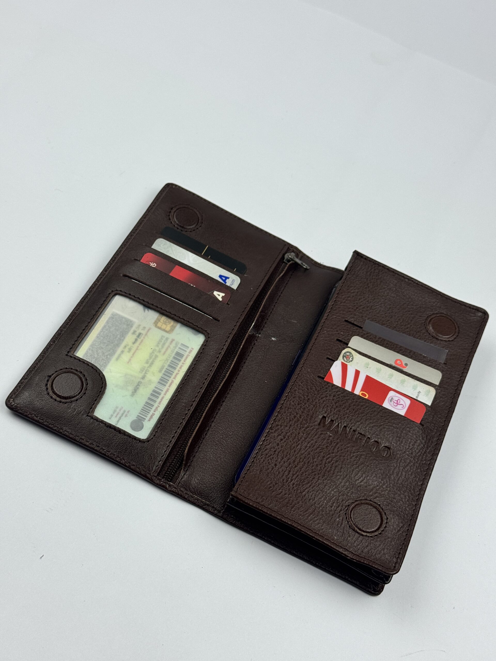 Manifiquo Premium Chocolate Long Wallet - Image 3