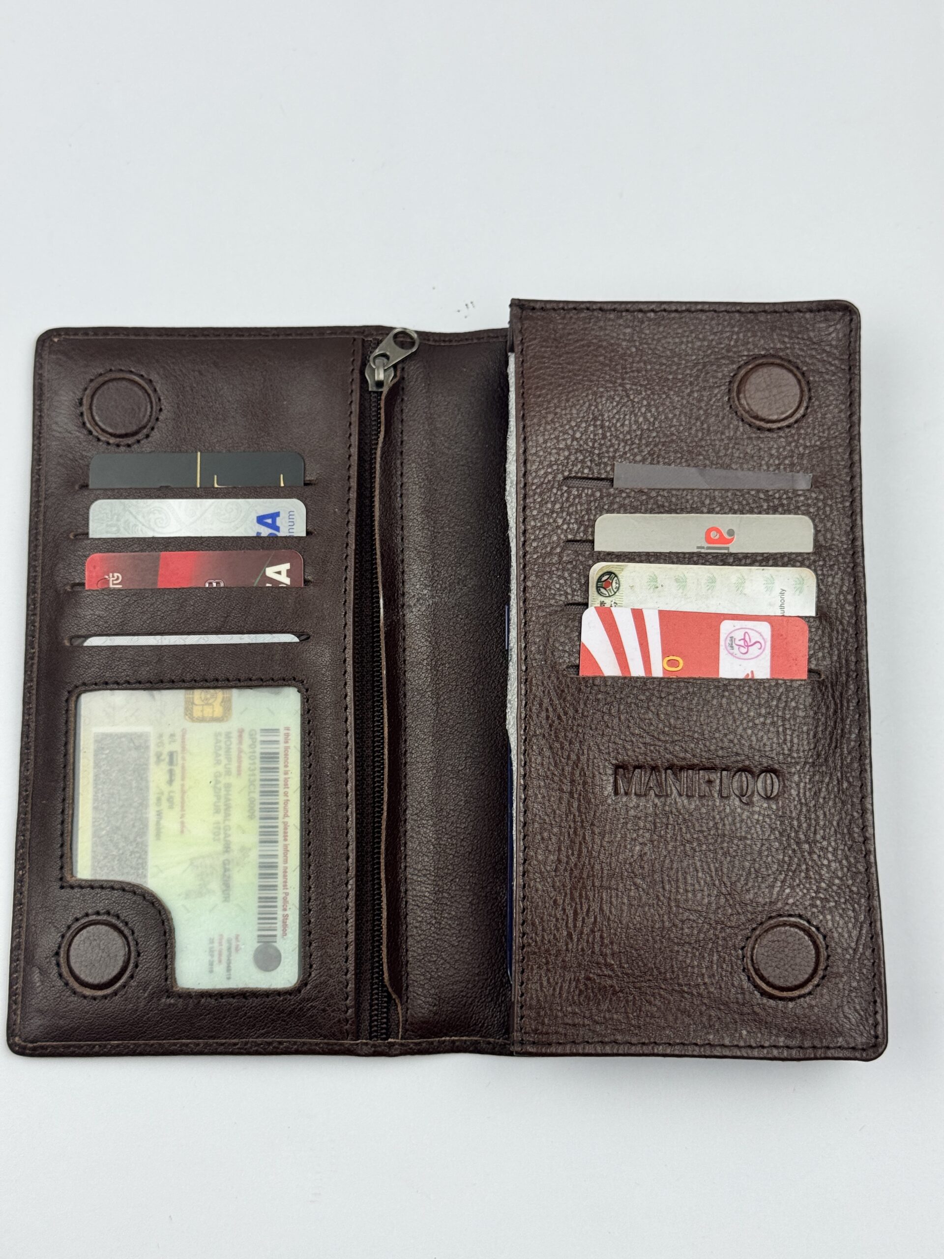 Manifiquo Premium Chocolate Long Wallet - Image 4