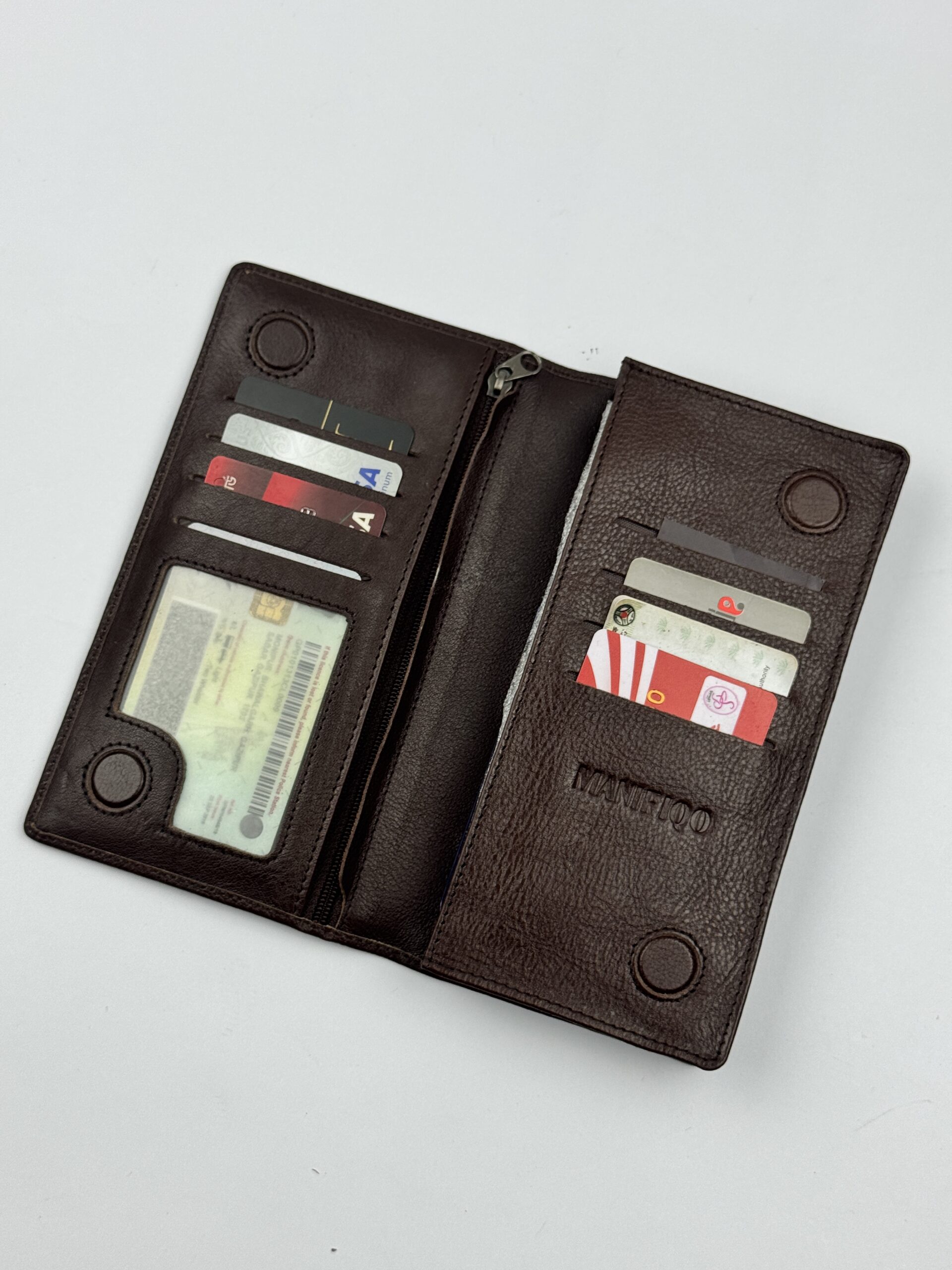 Manifiquo Premium Chocolate Long Wallet - Image 5