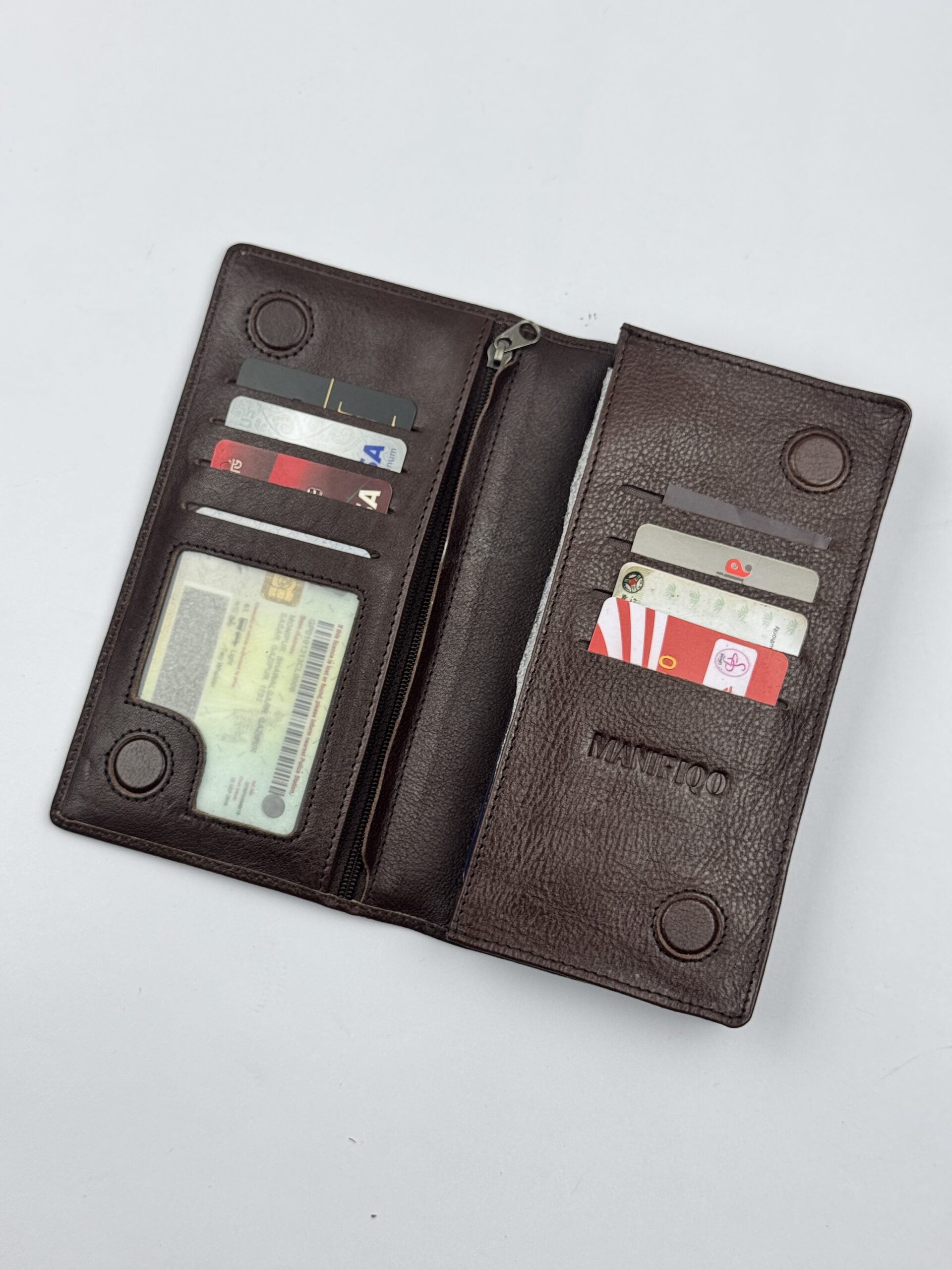 Manifiquo Premium Chocolate Long Wallet